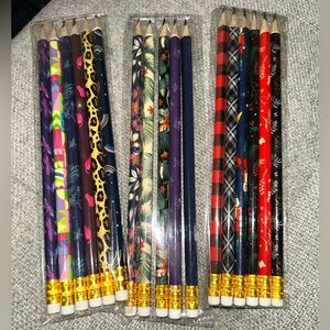 Lug pencils Christmas, floral, leopard